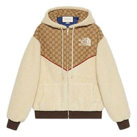 The North Face x Gucci GG Canvas Shearling Jacket 'Beige' 644582-XJC3T-2102