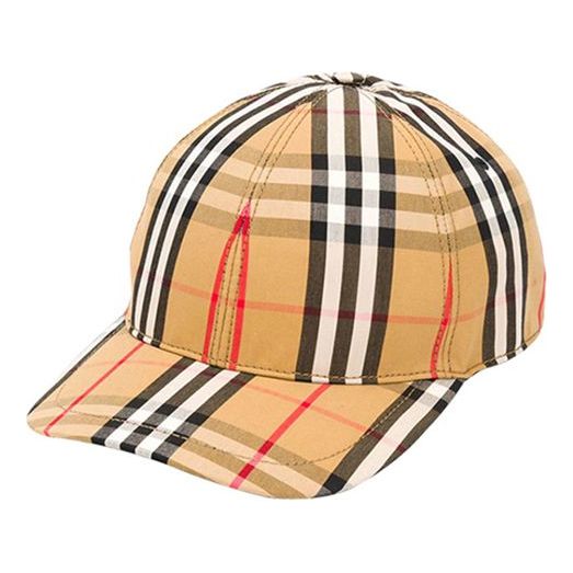 Burberry Vintage Check Cotton Baseball Cap 8015833