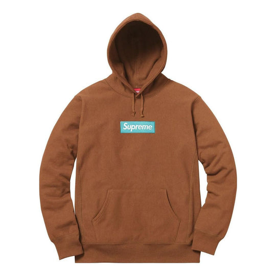 Supreme FW17 Box Logo Hoodie 'Brown' SUP-FW17-114