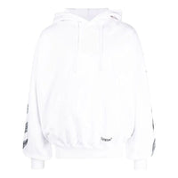 Off-White Embroidery Hoodie 'White' OMBB110S23FLE0050110