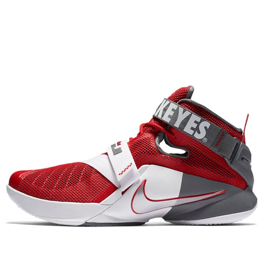 Nike LeBron Soldier 9 Premium 'Ohio State Buckeyes' 749490-601