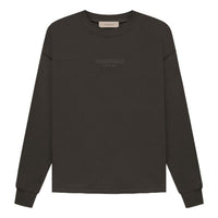 Fear of God Essentials FW22 Relaxed Crewneck Off Black FOG-FW22-644