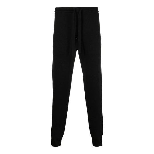 Men's Off-White FW22 Diagonals Diagonal Stripes Bundle Feet Sports Pants/Trousers/Joggers Black OMHG011C99KNI0011006