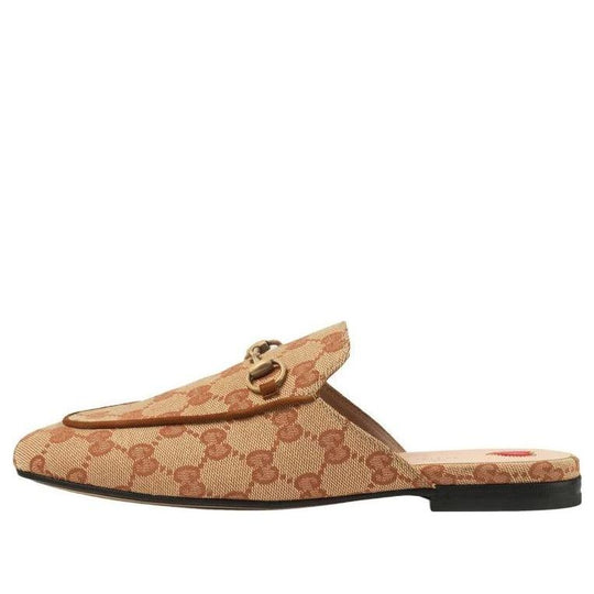 (WMNS) Gucci Princetown G 'Brown Red' 475094-G1730-8369