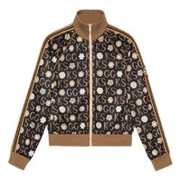 Gucci KS GG Patterned Track Jacket 'Black Ivory' 645217-XJC5Z-1080