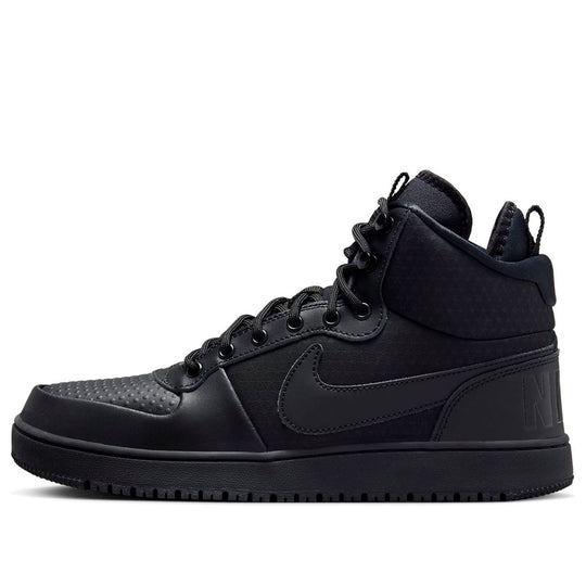 Nike Court Borough Mid Winter 'Triple Black' AA0547-002