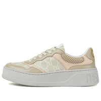 (WMNS) Gucci GG Sneaker 'Oatmeal Light Pink' 700775-UPG90-9595