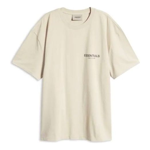 Fear of God Essentials SS21 T-shirt Stone Oat FOG-SS21-680