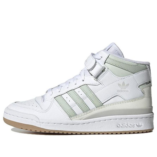 (WMNS) adidas Originals FORUM Mid 'White Linen Green' GX4578