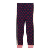 Gucci GG Jacquard Jogging Pant 'Red Blue' 496920-X9L13-4330