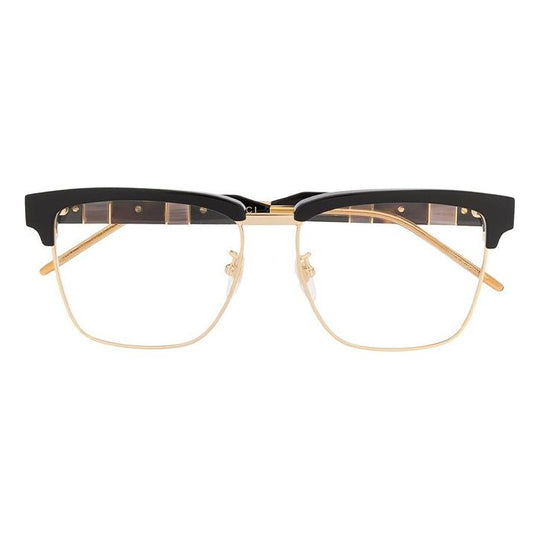 Gucci Simplicity Frame Glasses Optical Glasses BlackGold 'Black Gold' GG0605O