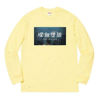 Supreme FW18 The Killer LS Pale Yellow Tee SUP-FW18-681