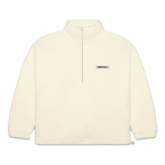 Fear of God Essentials Knit Hoodie 'Cream' FOG-FW20-219