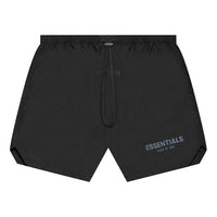 Fear of God Essentials SS21 Volley Shorts Stretch Limo Black FOG-SS21-631