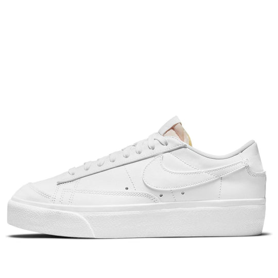 (WMNS) Nike Blazer Low Platform 'Triple White' DJ0292-100