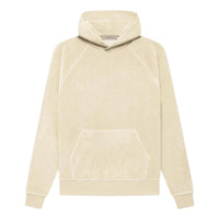 (WMNS) Fear of God Essentials FW22 Velour Hoodie 'egg shell' FOG-FW22-633