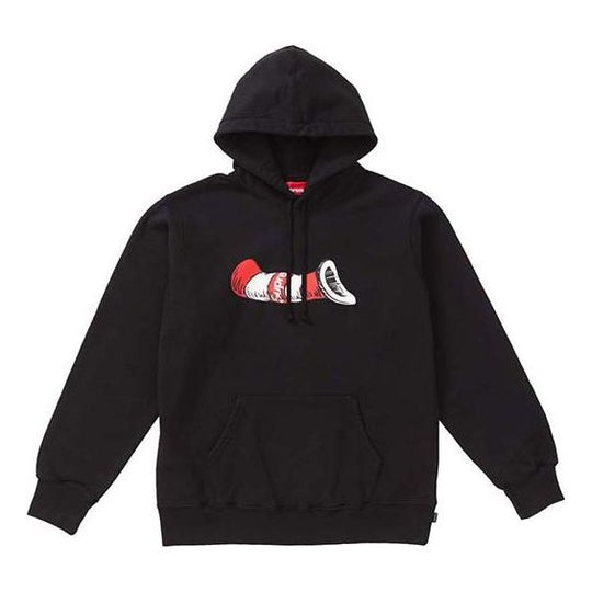 Supreme Cat in the Hat Hooded Sweatshirt 'Black' SUP-FW18-547