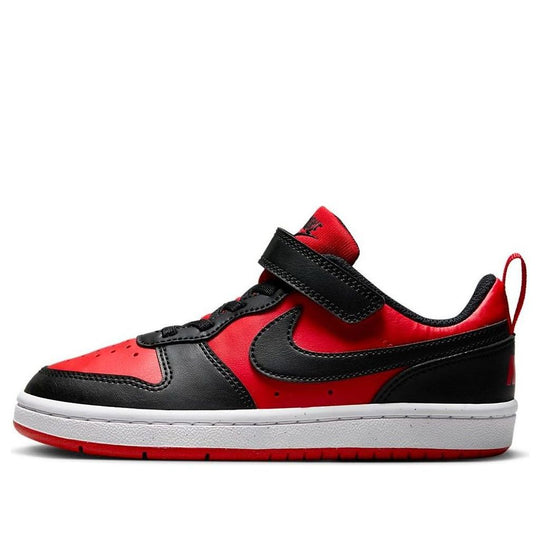 (PS) Nike Court Borough Low Recraft 'University Red Black' DV5457-600