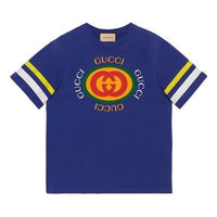 Gucci Cotton Jersey T-Shirt 'Blue' 616036-XJFFU-4120