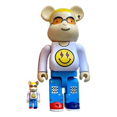 BE@RBRICK J Balvin Doll Blue/White 100%+400% JBALVIN