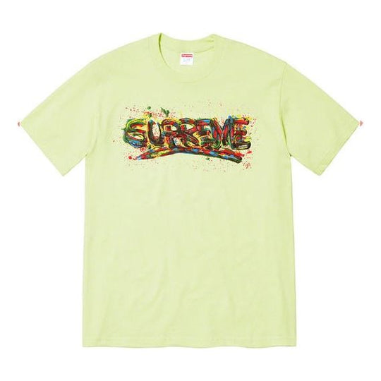 Supreme SS20 Week 1 Paint Logo Tee Logo Tee SUP-SS20-275