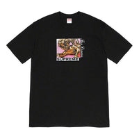 Supreme Week 1 Lovers Tee Cartoon Printing Round Neck Short Sleeve Unisex SUP-FW20-013