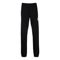 Men's Off-White FW21 Cotton Arrow Printing Sports Pants/Trousers/Joggers Loose Fit Black OMCH029F21FLE0041001