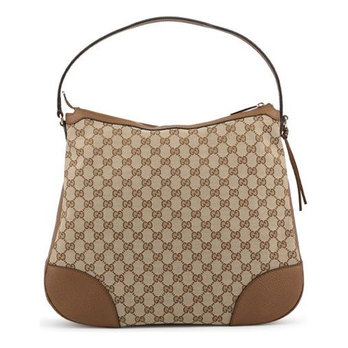 (WMNS) Gucci Monogram Canvas SingleShoulderHandholdBag Ebony 449244-KY9LG-8610