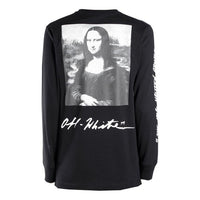 Off-White SS19 Mens Logo Long Sleeve Mona Lisa OMAB001S191850051020