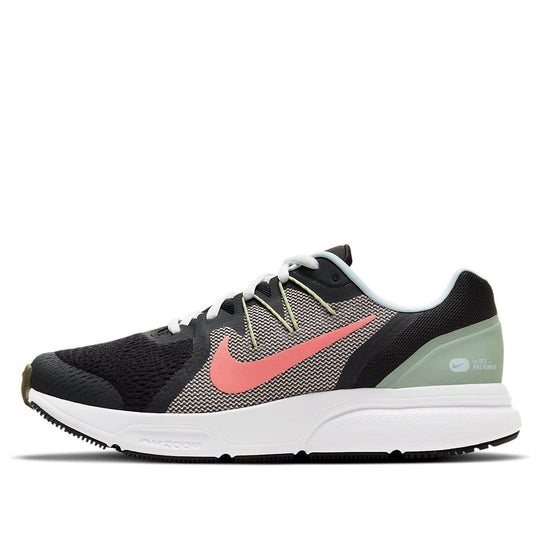 (WMNS) Nike Zoom Span 3 Shoes For Black/Green/Pink DJ0038-061