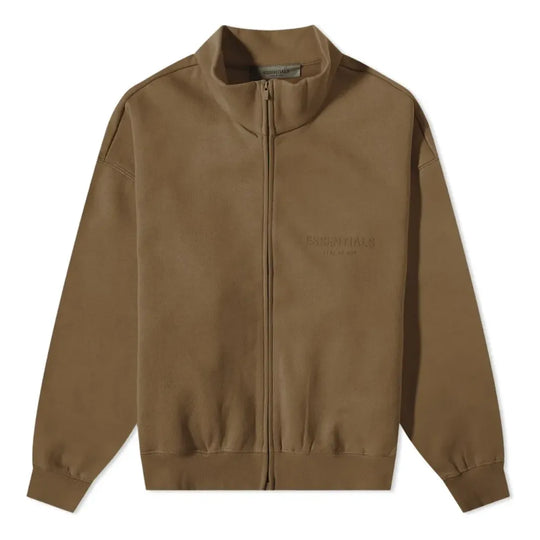 Fear of God Essentials FW22 Full Zip Jacket 'Wood' FOG-FW22-353