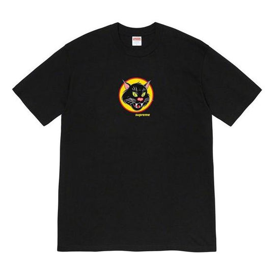 Supreme SS20 Black Cat Short Sleeve Unisex Black SUP-SS20-075