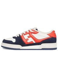 FENDI Match Low Top Suede 'Navy Orange' 7E1493AI1NF1IE6