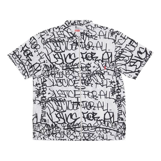 Supreme FW18 X Comme des Garcons Shirt Graphic 'Grey' SUP-FW18-414