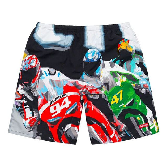 Supreme SS20 Week 13 Racing Water Short 'Blue Black' SUP-SS20-656