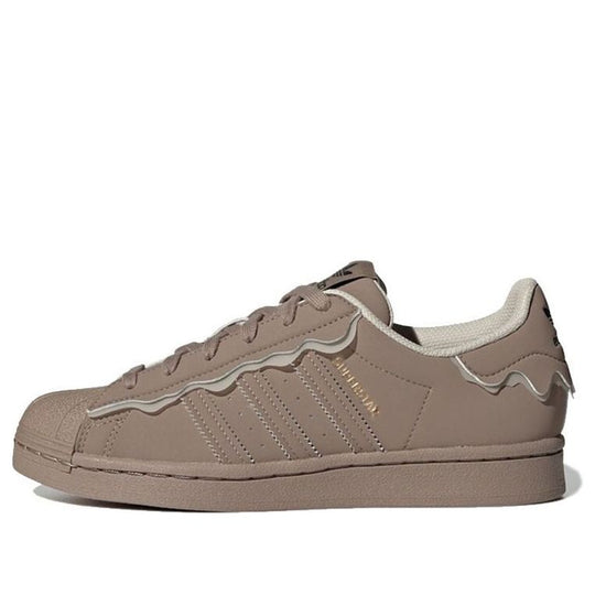 (WMNS) adidas originals Superstar 'Light Grey Brown' GW4440