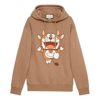 (WMNS) Gucci x Doraemon Hooded Sweatshirt 'Brown' 615061-XJDIO-2597