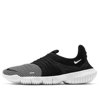 (WMNS) Nike Free RN Flyknit 3.0 Black/Grey AQ5708-005