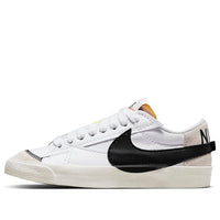 (WMNS) Nike Blazer Low Jumbo 'White Black' DQ1470-101