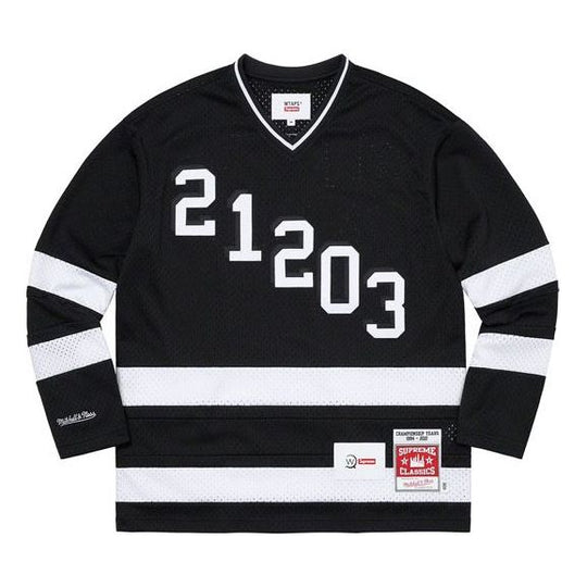 Supreme FW21 Week 15 x WTAPS x Mitchell & Ness Hockey Jersey VT SUP-FW21-347