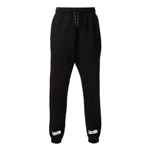 Off-White Casual Long Pants/Trousers Unisex Black CM30000205