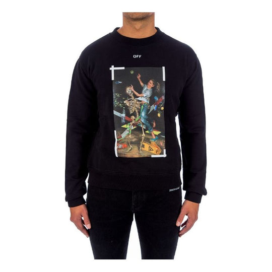 Off-White Pascal Painting Mens Logo Sweater OMBA025F20FLE0121001