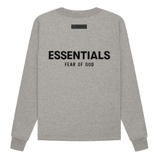 Fear of God Essentials SS22 Relaxed Crewneck Dark Oatmeal FOG-SS22-432