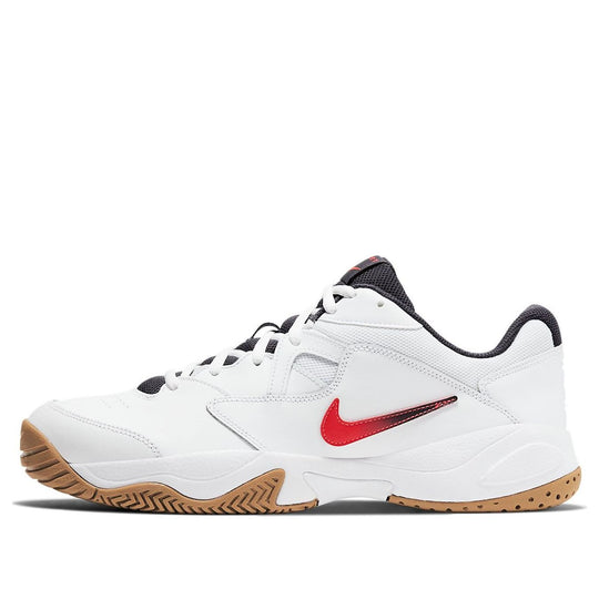 NikeCourt Lite 2 Men's Hard Court Tennis Shoe 'White Red' AR8836-102