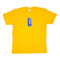 Supreme FW18 Payphone Tee Bright Public Phone Printing Short Sleeve Unisex Yellow SUP-FW18-464