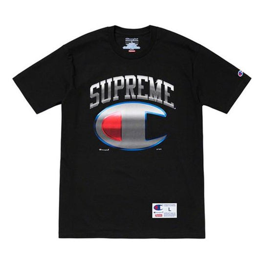 Supreme SS19 x Champion Chrome SS Top Tee SUP SS19 10250 SneakerSouqq