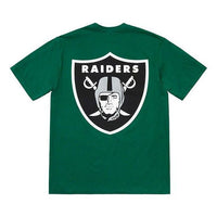 Supreme SS19 x NFL Raiders 47 Pocket Tee Crossover Short Sleeve Unisex Green SUP-SS19-10305