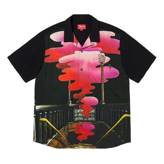 Supreme The Velvet Underground Rayon S/S Shirt 'Black' SUP-FW19-449