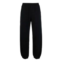 Men's Off-White SS22 Diagonal Stripes Bundle Feet Sports Pants/Trousers/Joggers Black OMCH029C99FLE0011010