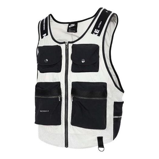 Nike Sportswear City Made Vest 'Black White' DA0500-072